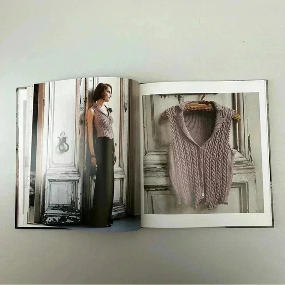 Glamour Knits Erika Knight 15 Sensuous Knitting Patterns Hardcover Book - Picture 12 of 16